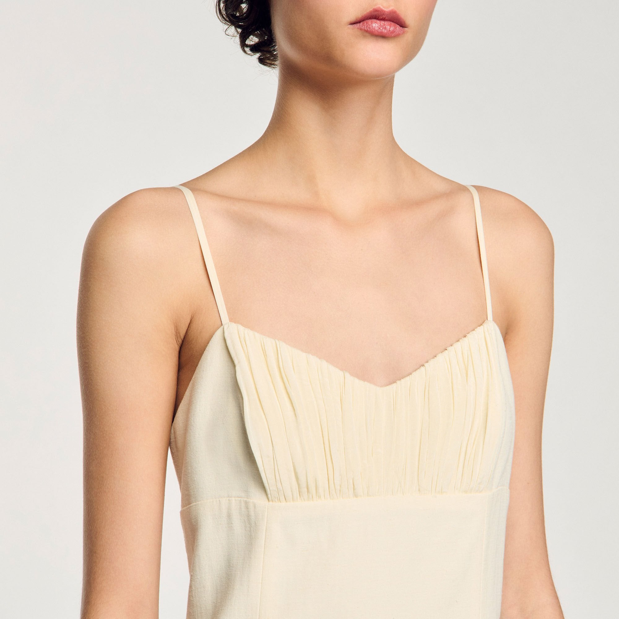 Sandro Women Pleated maxi dress