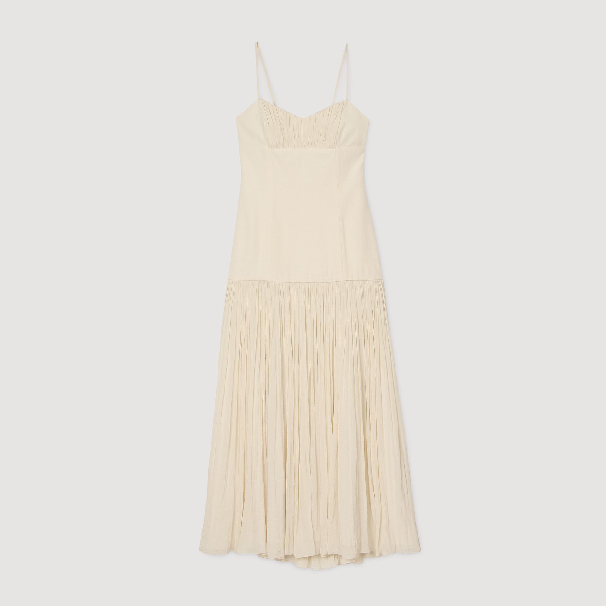 Sandro Women Pleated maxi dress