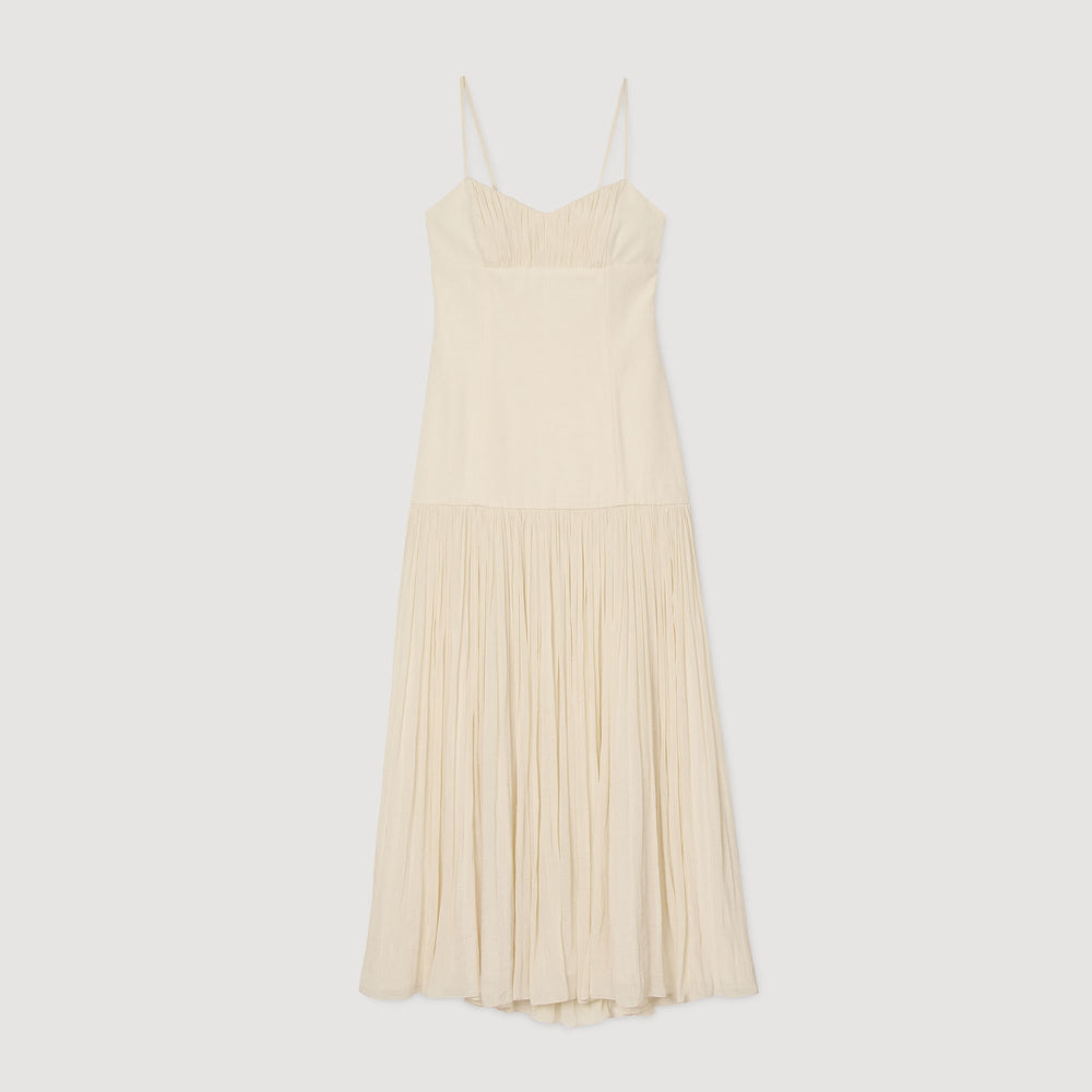 Sandro Women Pleated maxi dress
