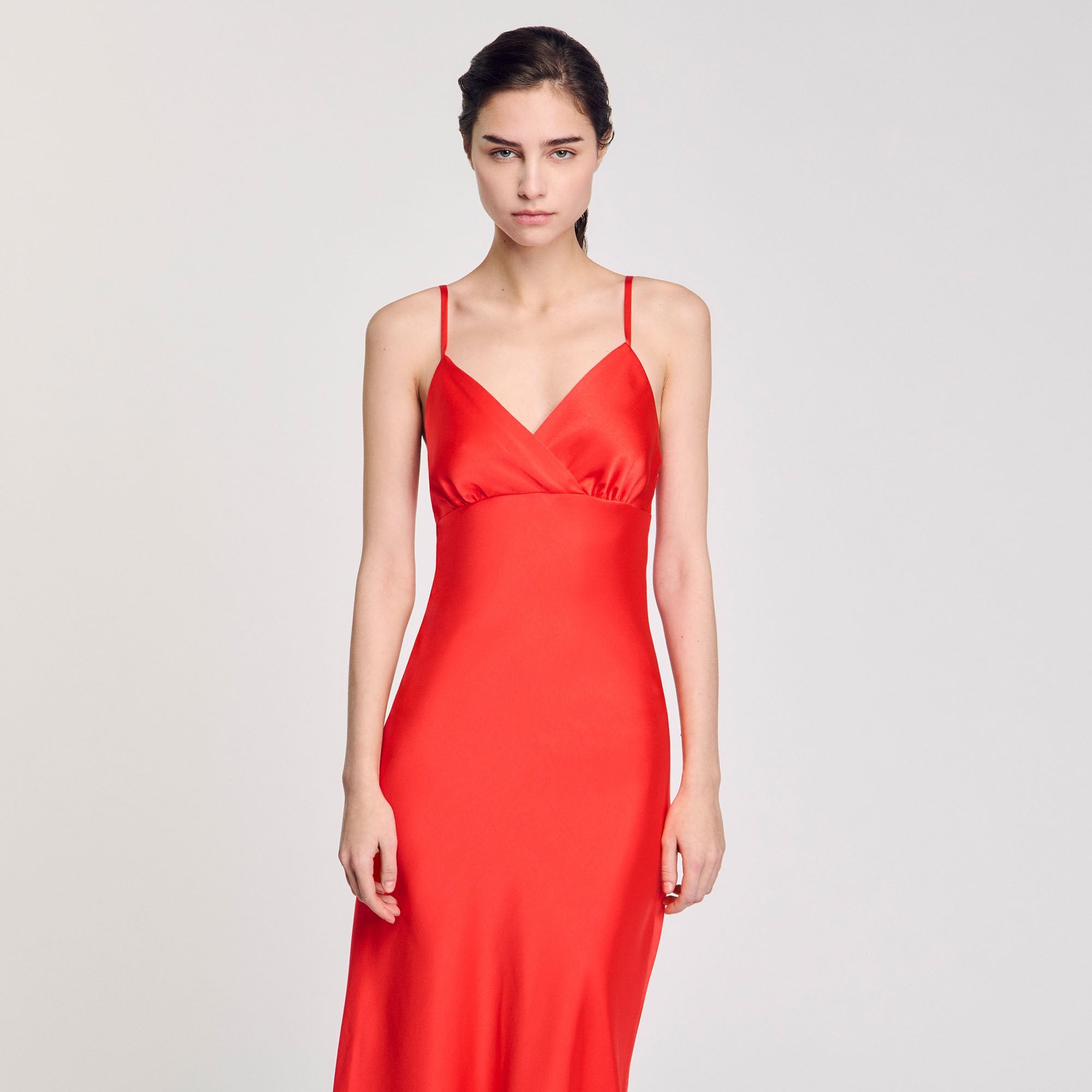 Sandro Women Flowy dress with straps
