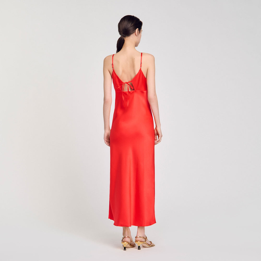Sandro Women Flowy dress with straps