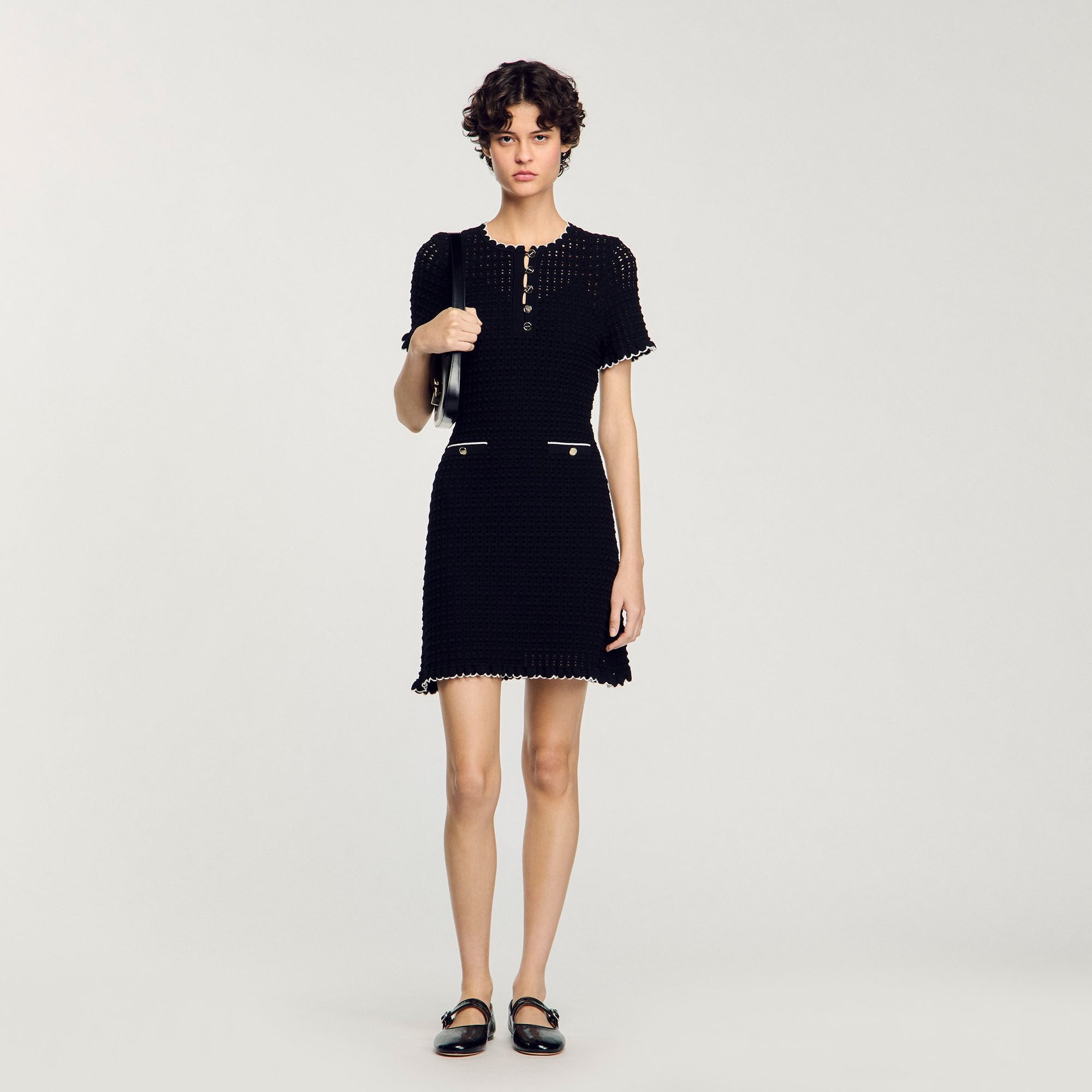 Sandro Women Mini knit dress