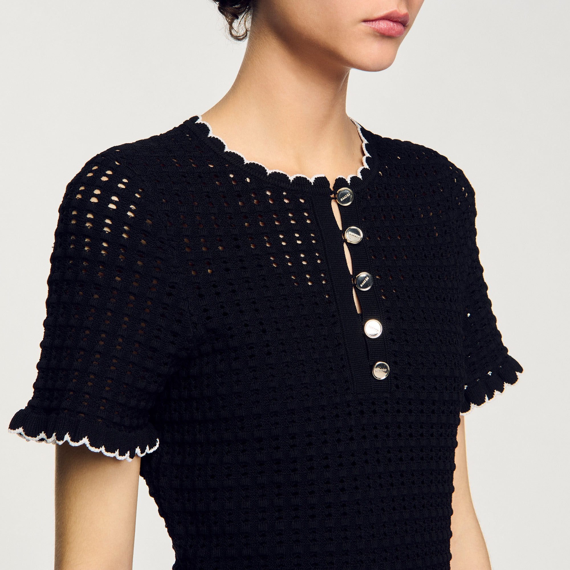 Sandro Women Mini knit dress