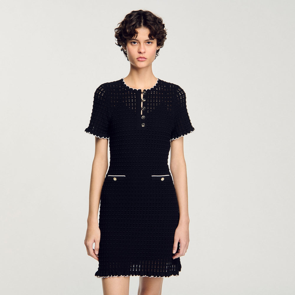 Sandro Women Mini knit dress
