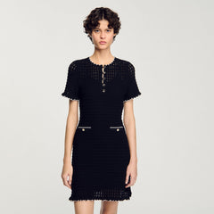 Sandro Women Mini knit dress