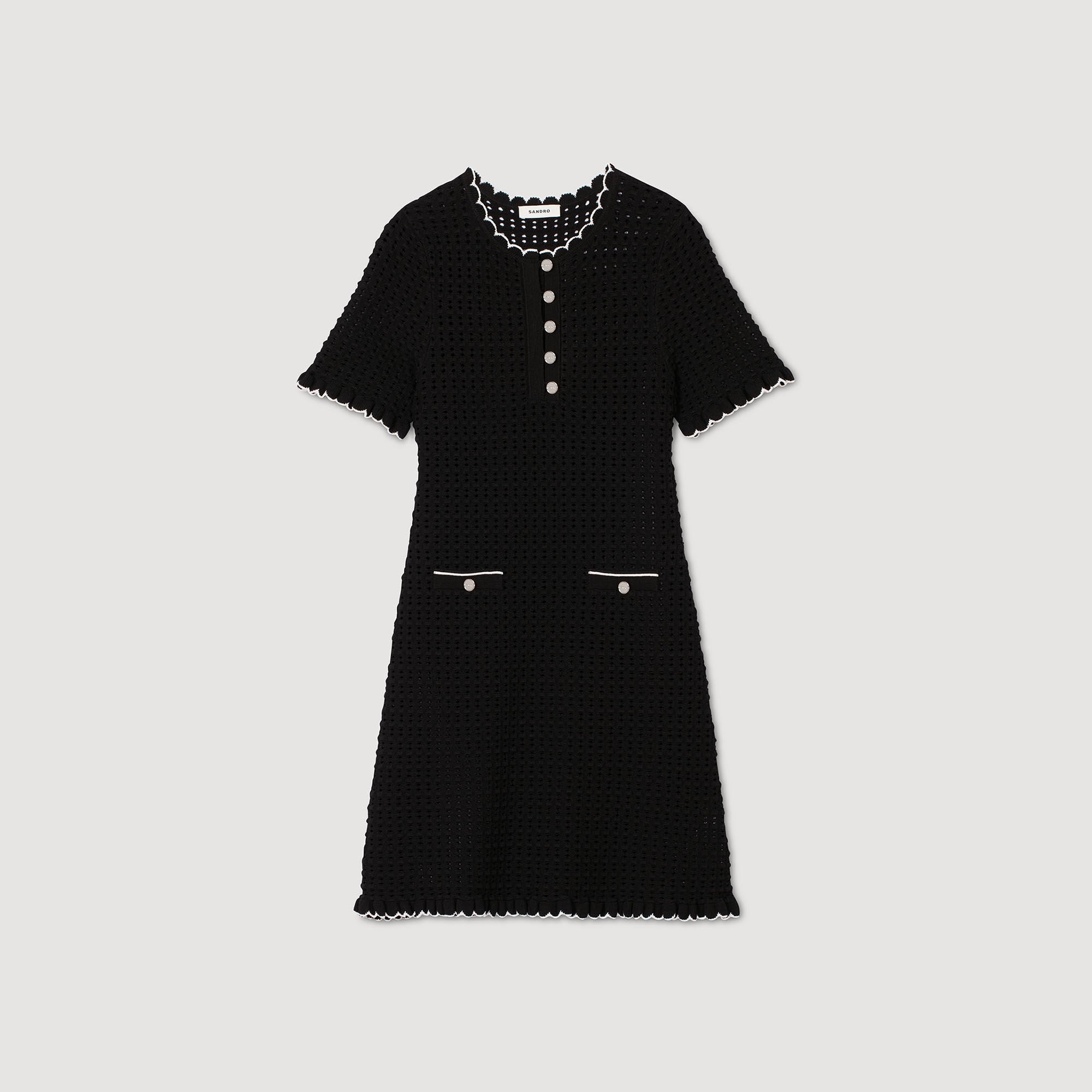 Sandro Women Mini knit dress