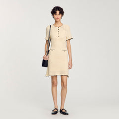 Sandro Women Mini knit dress