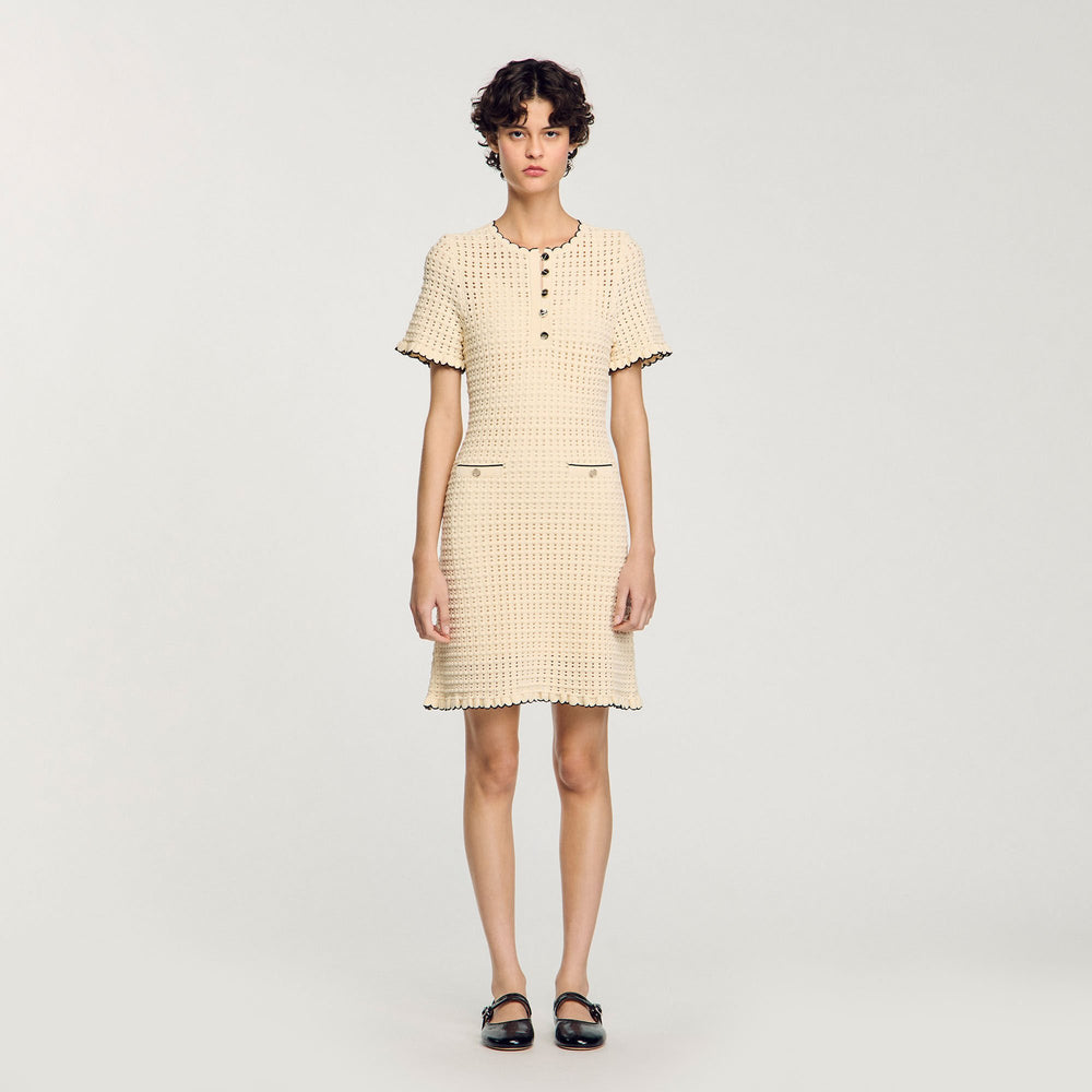 Sandro Women Mini knit dress