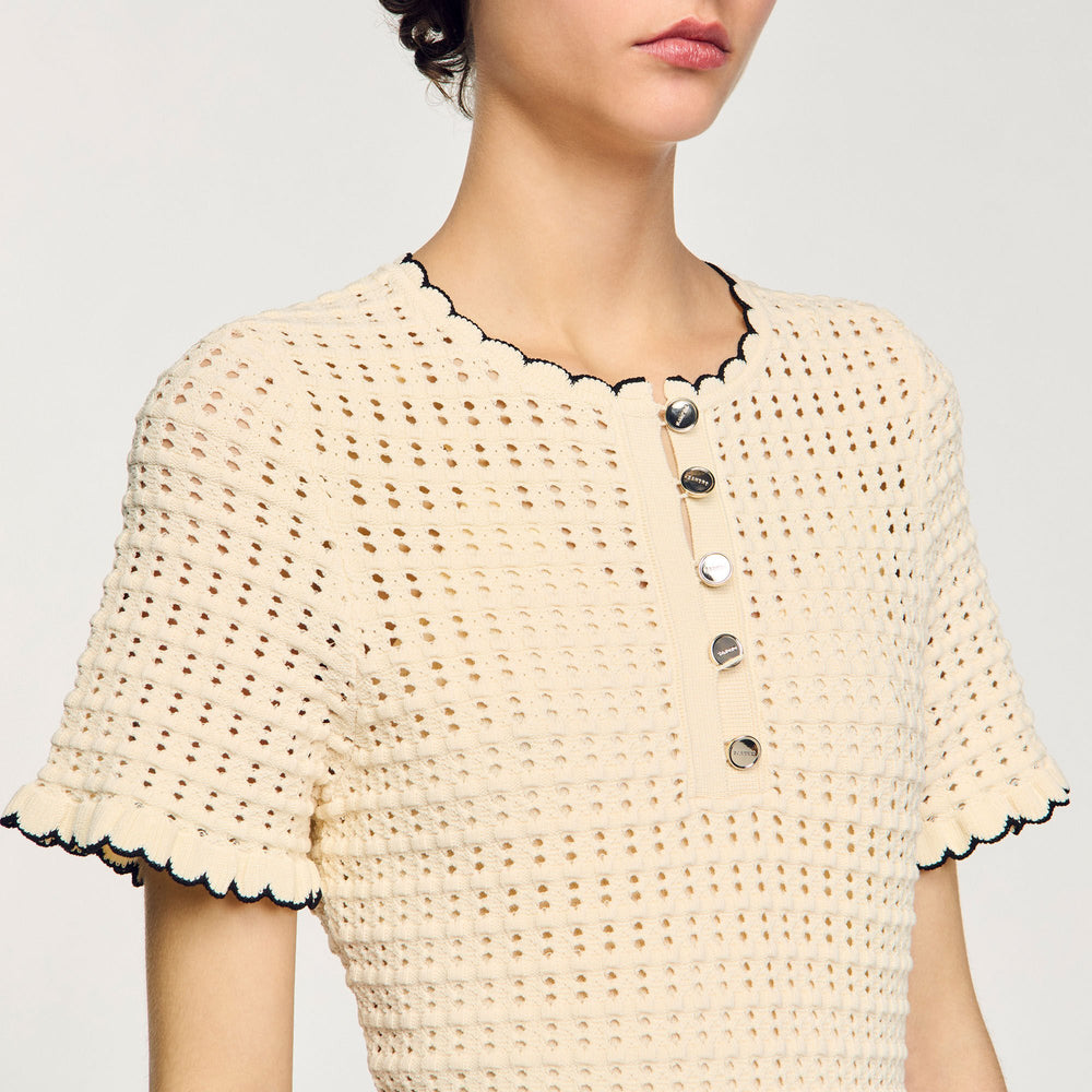 Sandro Women Mini knit dress