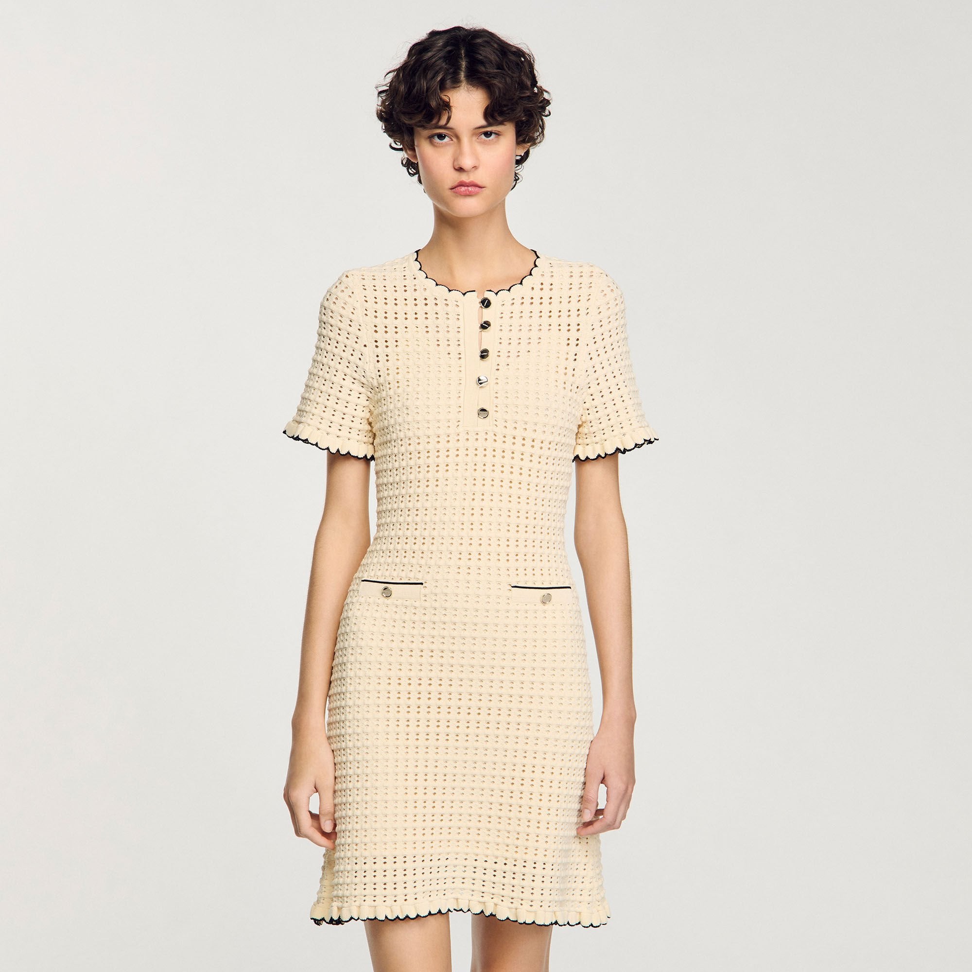 Sandro Women Mini knit dress