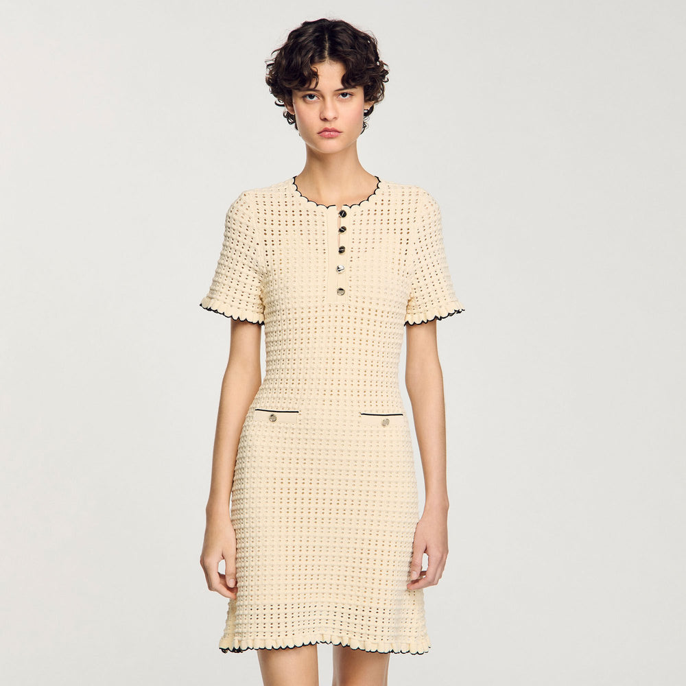 Sandro Women Mini knit dress