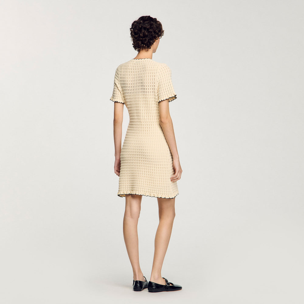 Sandro Women Mini knit dress