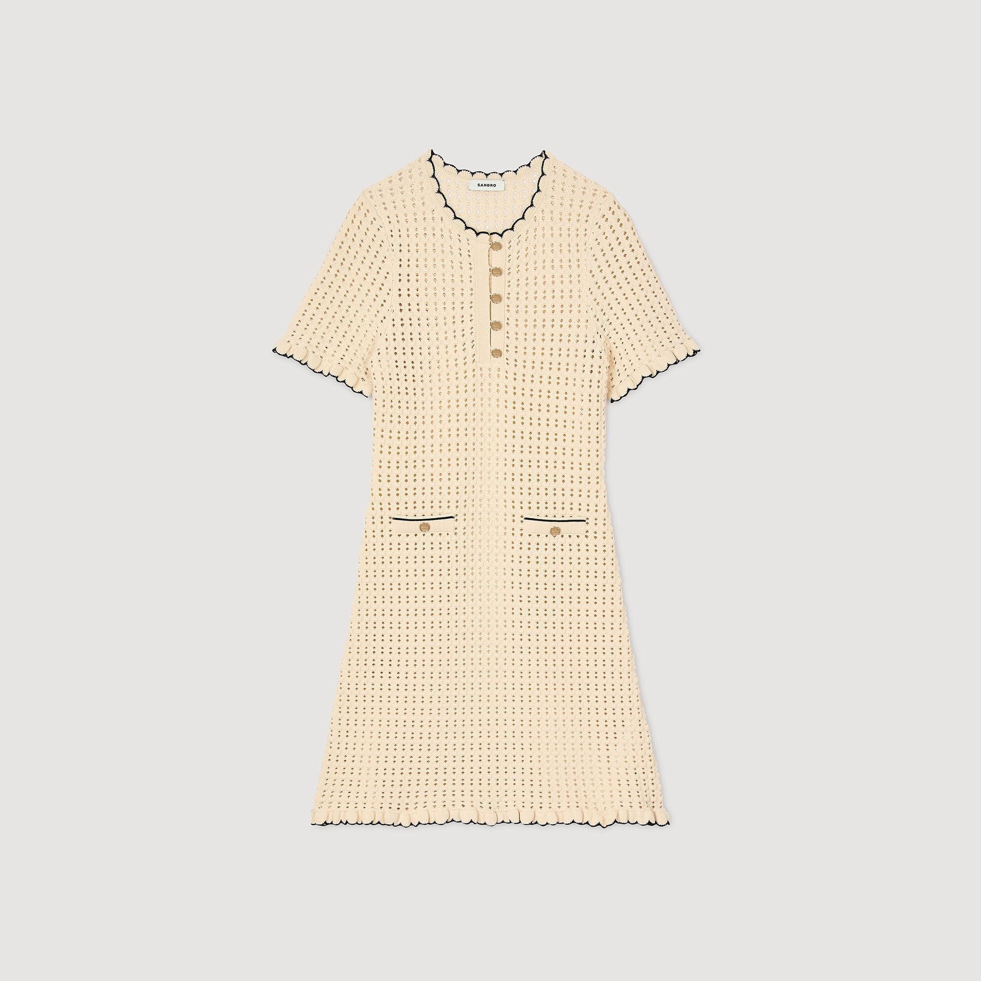Sandro Women Mini knit dress