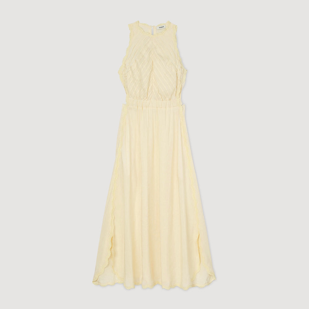 Sandro Women Maxi dress with lace details