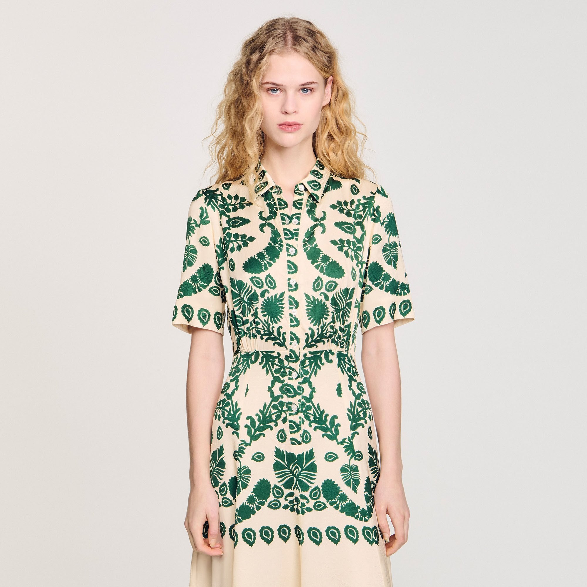 Sandro Women Floral print maxi dress