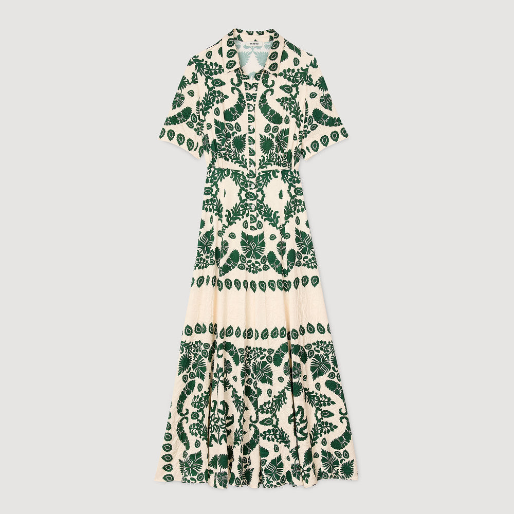 Sandro Women Floral print maxi dress