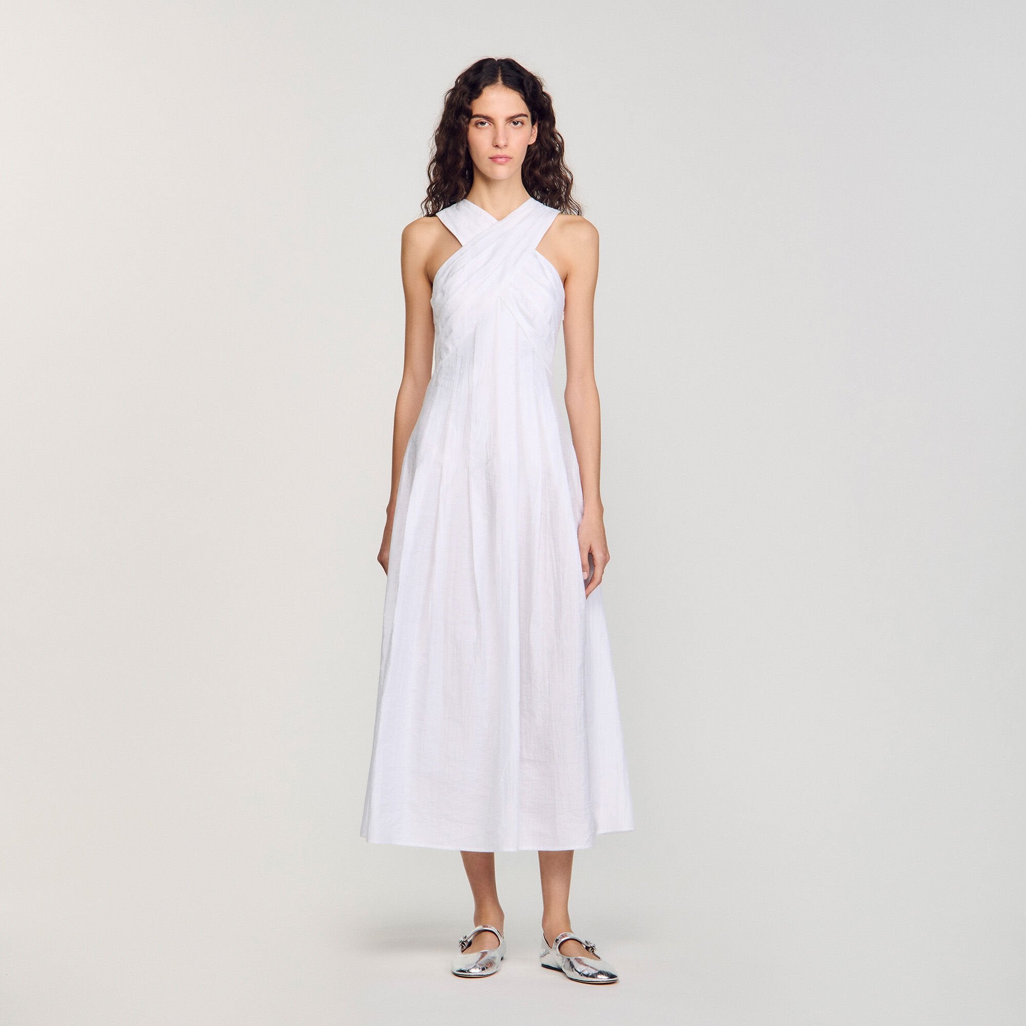 Sandro Women Wrap maxi dress