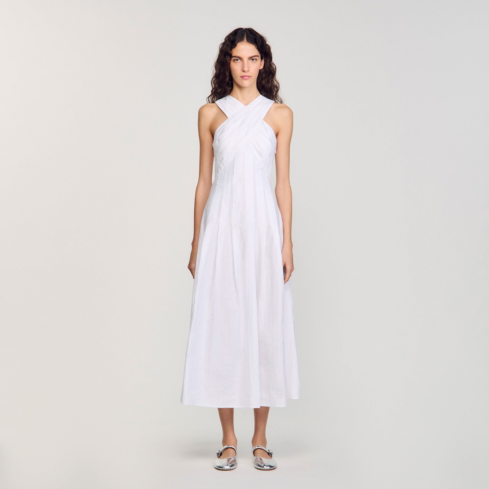 Sandro Women Wrap maxi dress