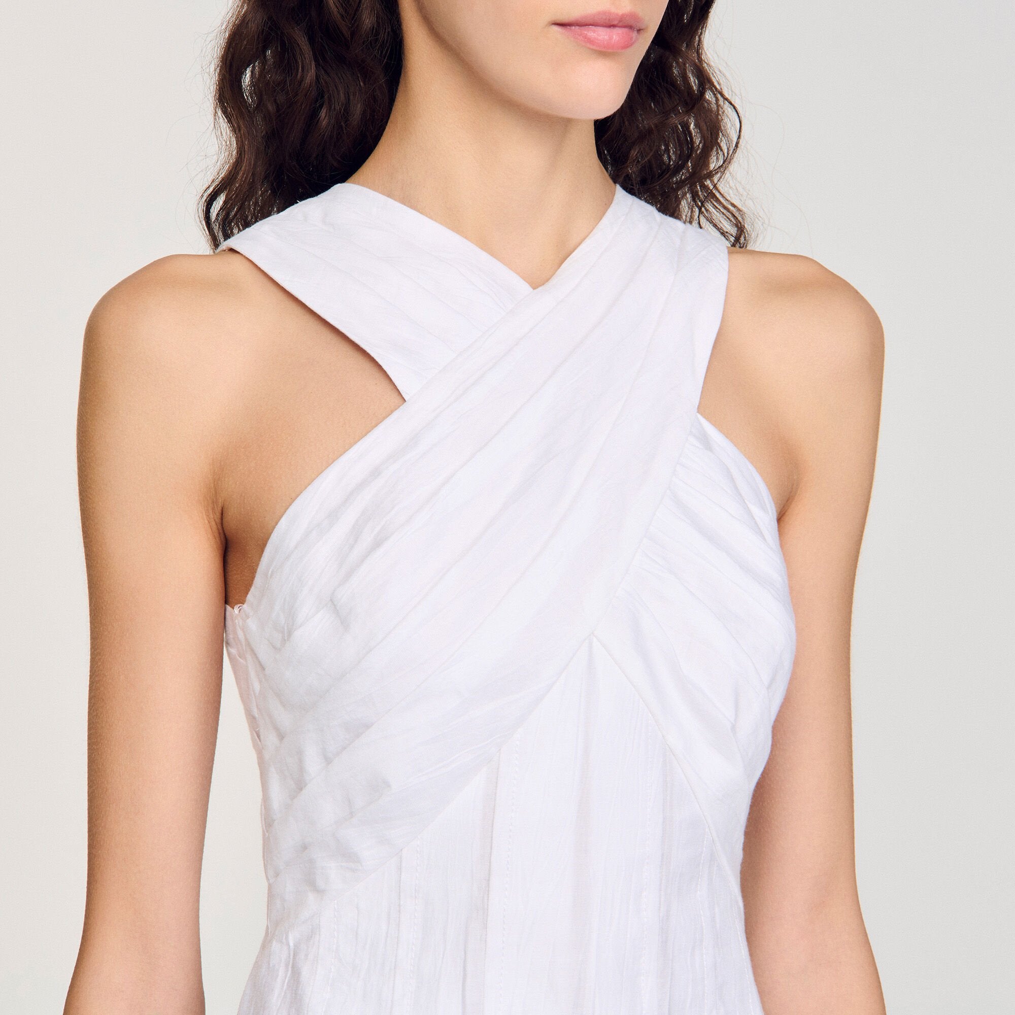 Sandro Women Wrap maxi dress