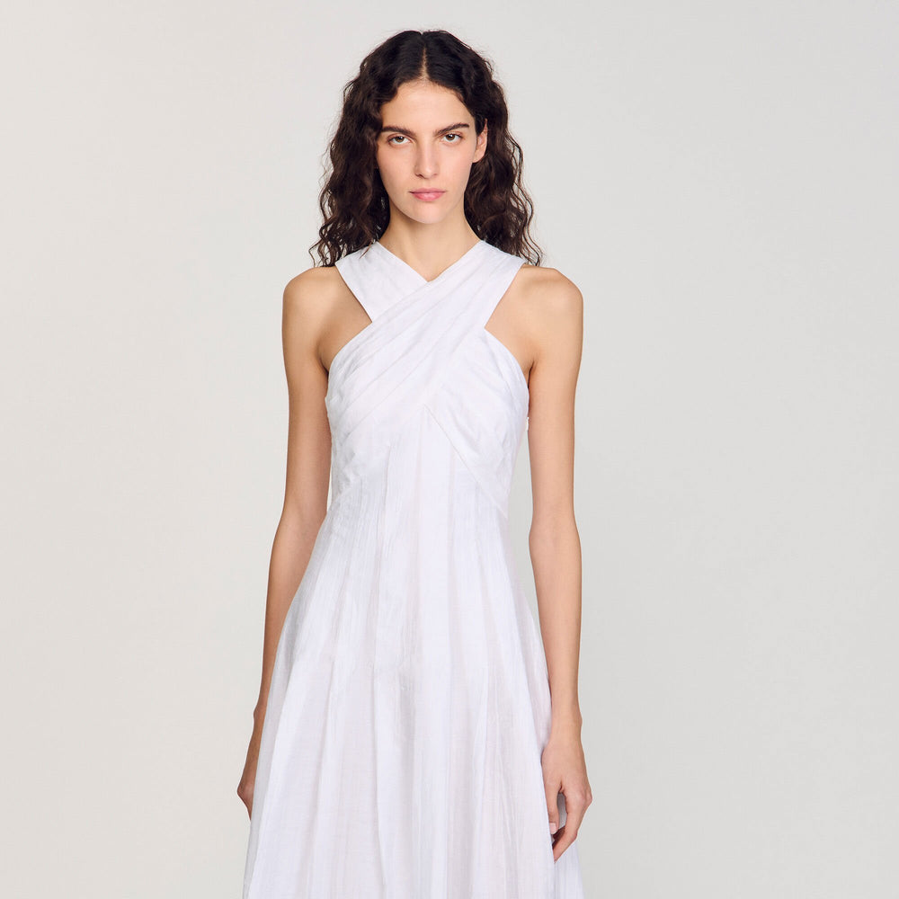 Sandro Women Wrap maxi dress