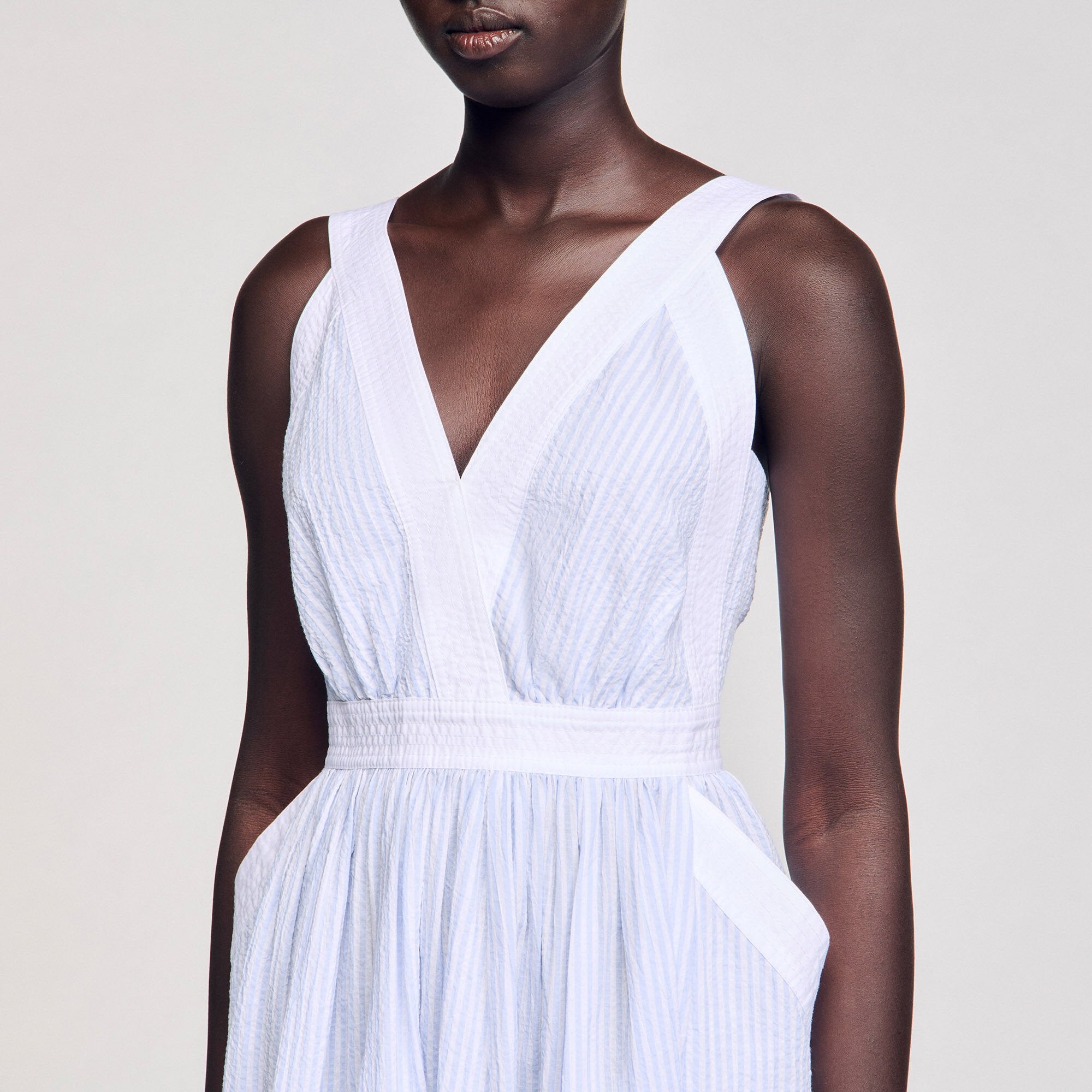 Sandro Women Maxi striped dress