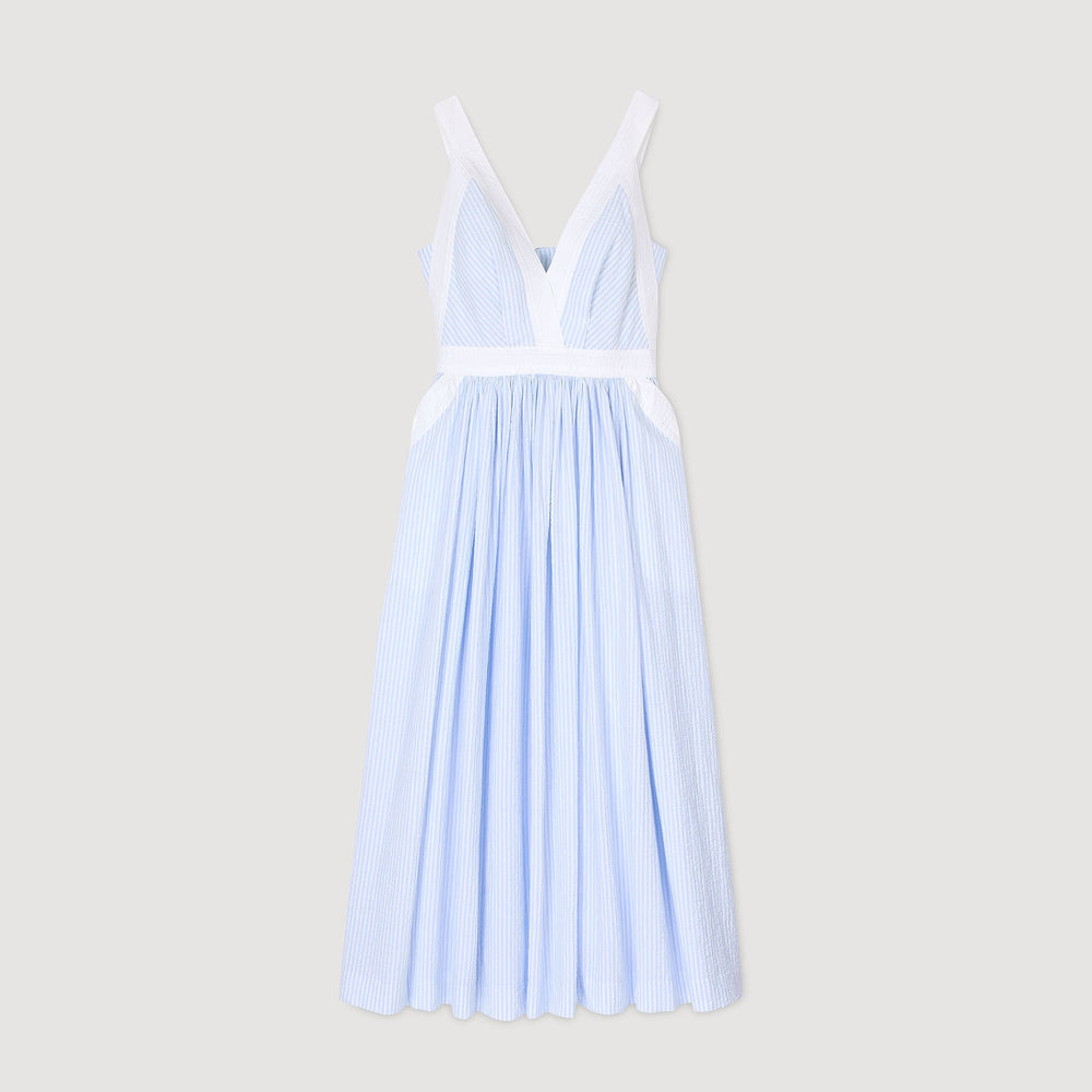 Sandro Women Maxi striped dress