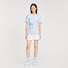 Sandro Women Mini tweed dress