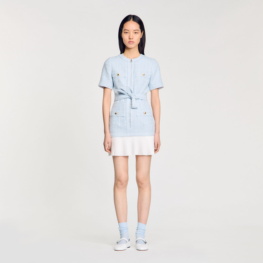 Sandro Women Mini tweed dress