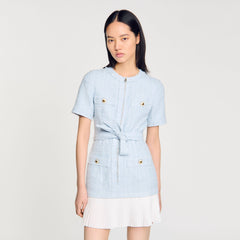 Sandro Women Mini tweed dress