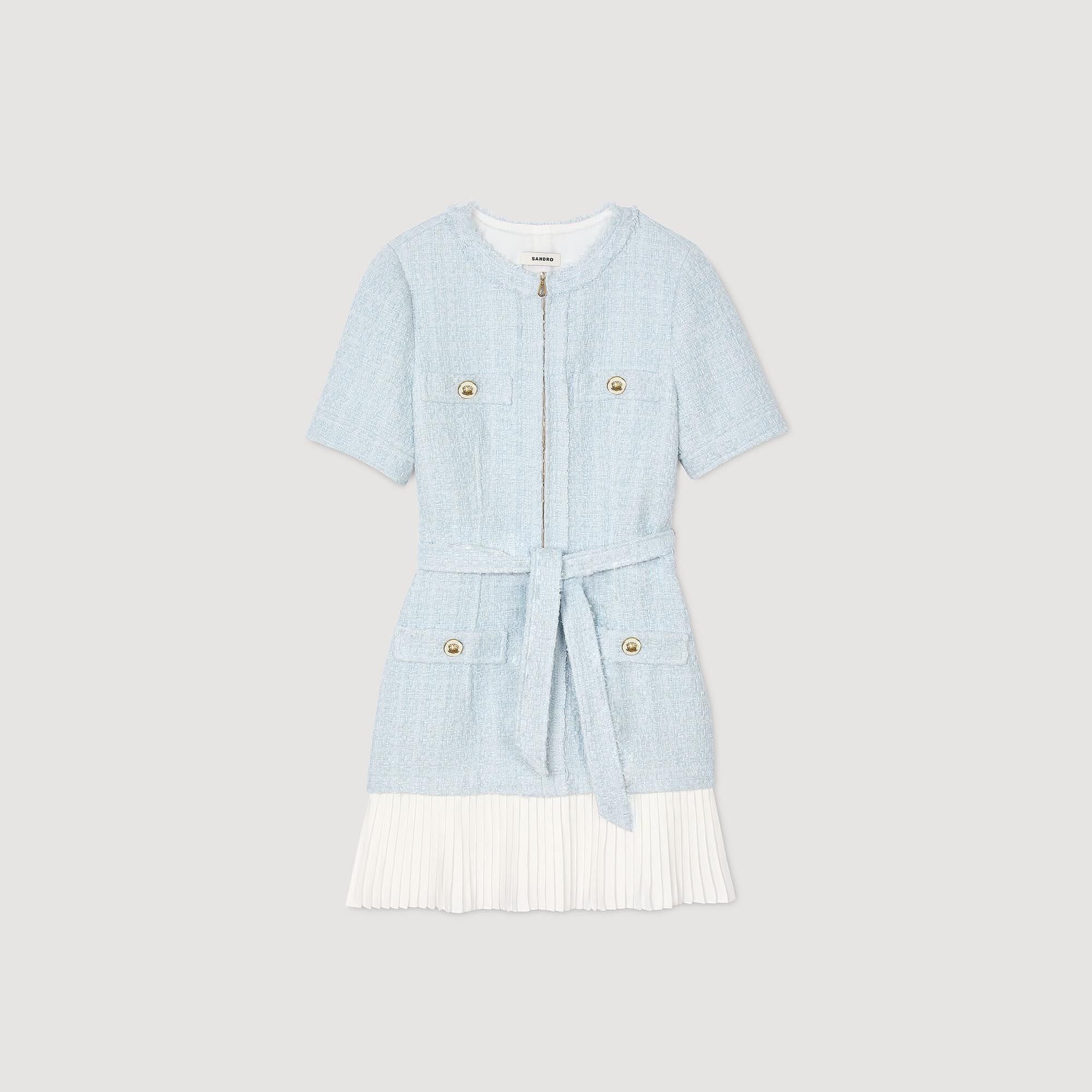 Sandro Women Mini tweed dress