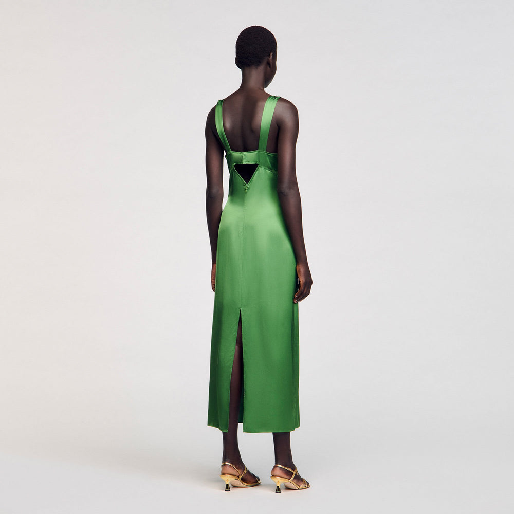 Sandro Women Fluid satin-effect dress
