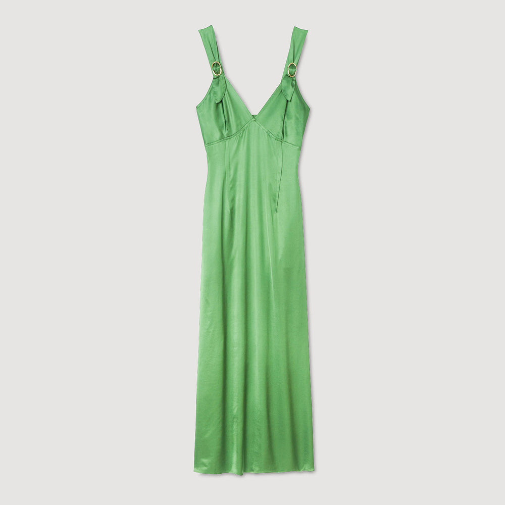 Sandro Women Fluid satin-effect dress