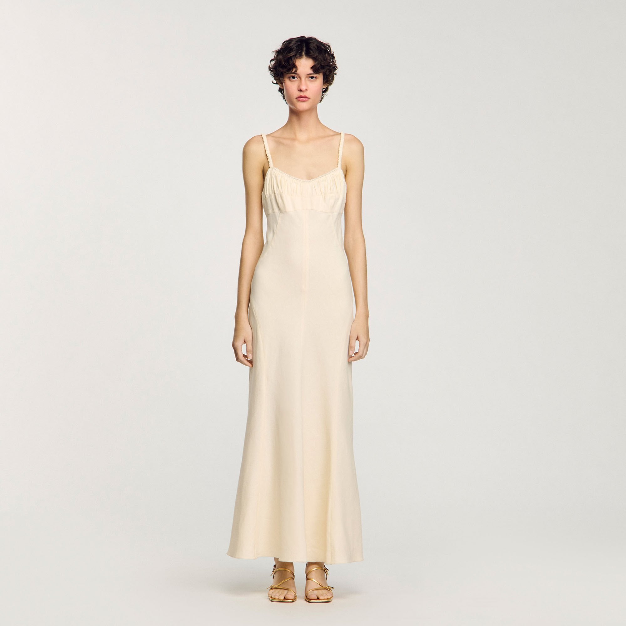 Sandro Women Maxi dress with straps