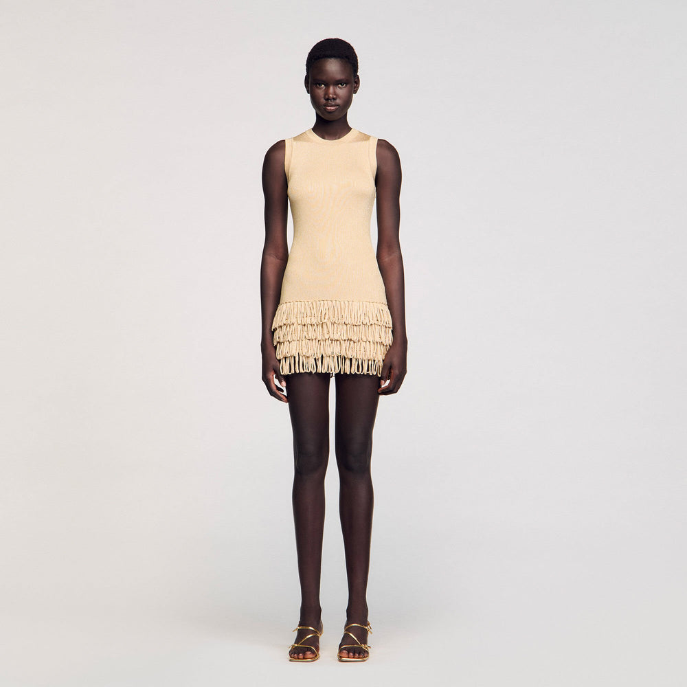 Sandro Women Mini knit dress