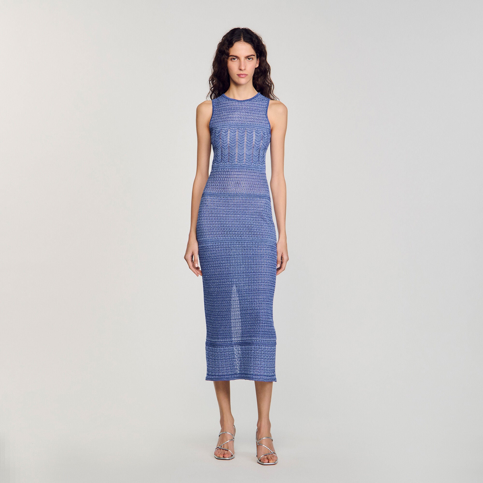 Sandro Women Knit midi dress