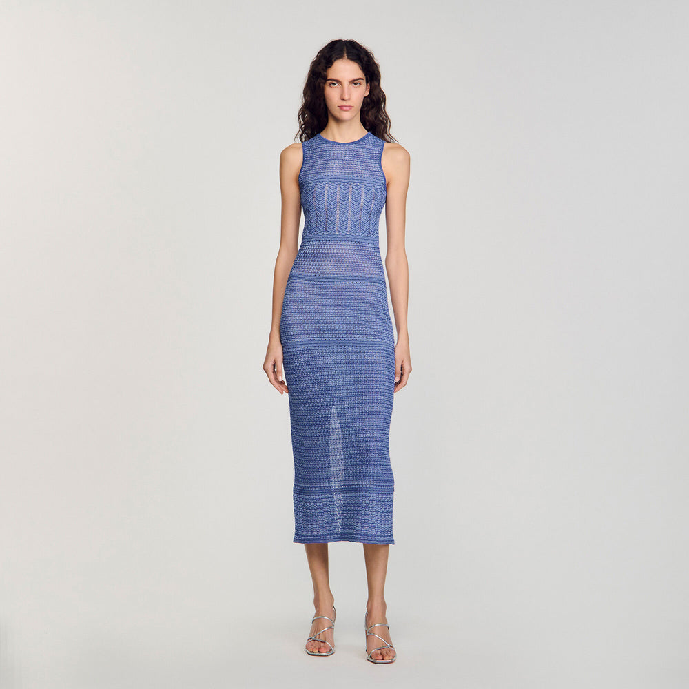 Sandro Women Knit midi dress
