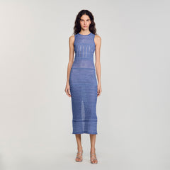 Sandro Women Knit midi dress