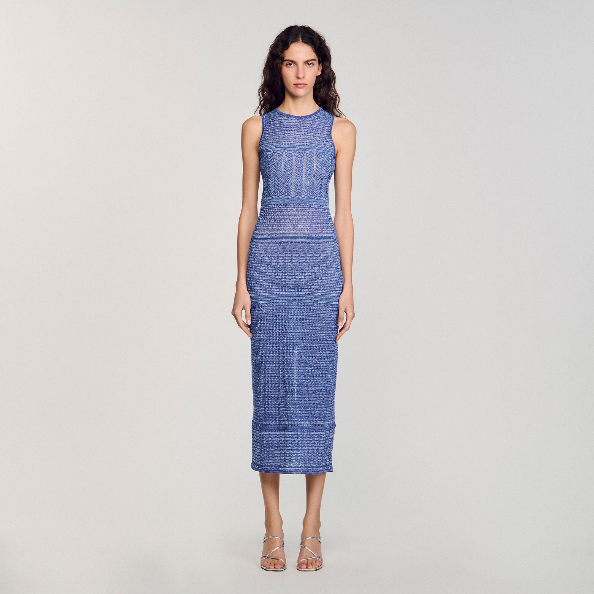 Sandro Women Knit midi dress