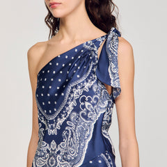 Sandro Women Bandana-print maxi dress