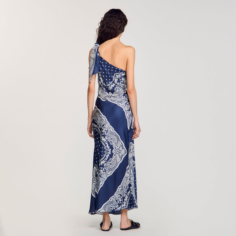 Sandro Women Bandana-print maxi dress