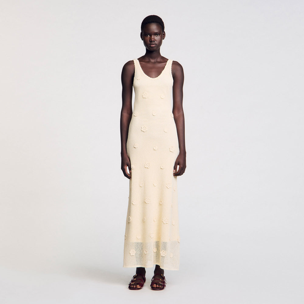 Sandro Women Knit maxi dress