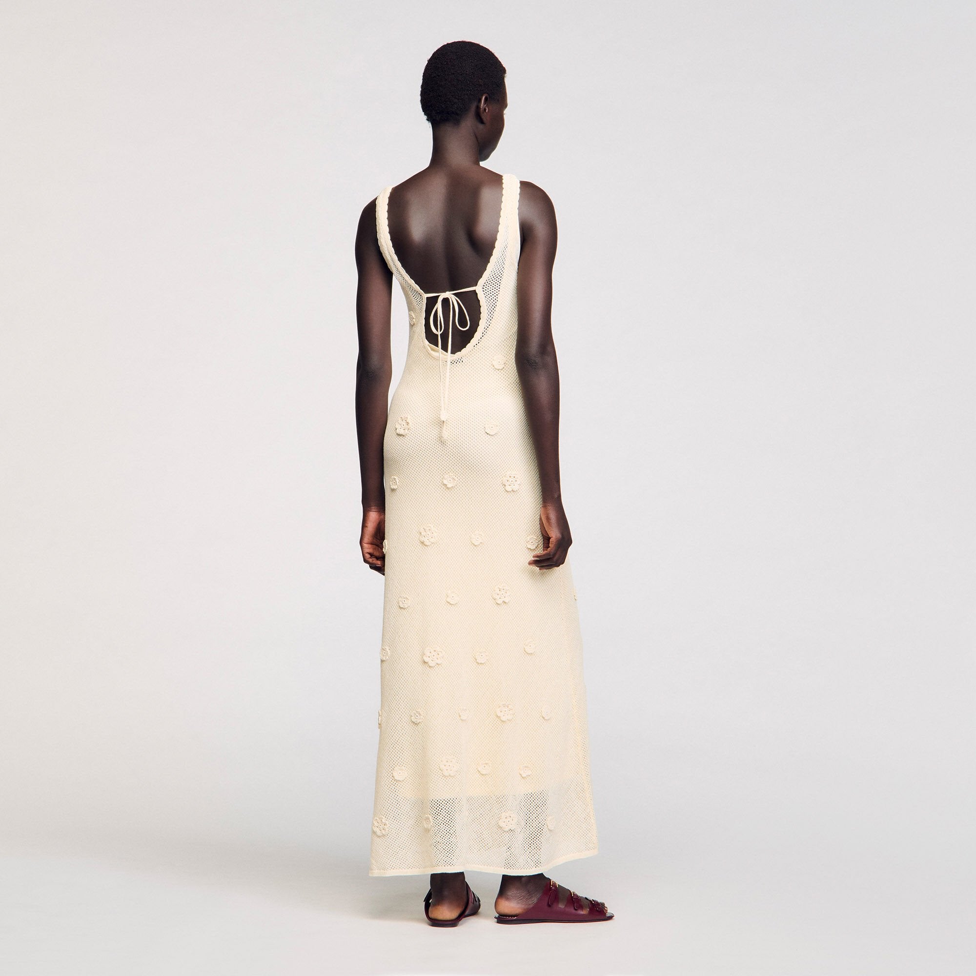 Sandro Women Knit maxi dress