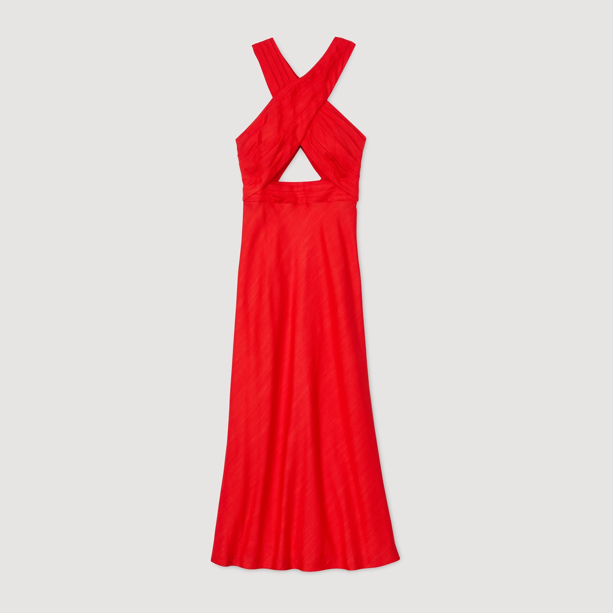 Sandro Women Maxi wraparound dress