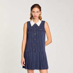 Sandro Women Mini striped dress