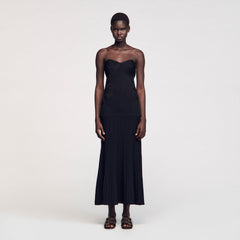 Sandro Women Bustier knit dress