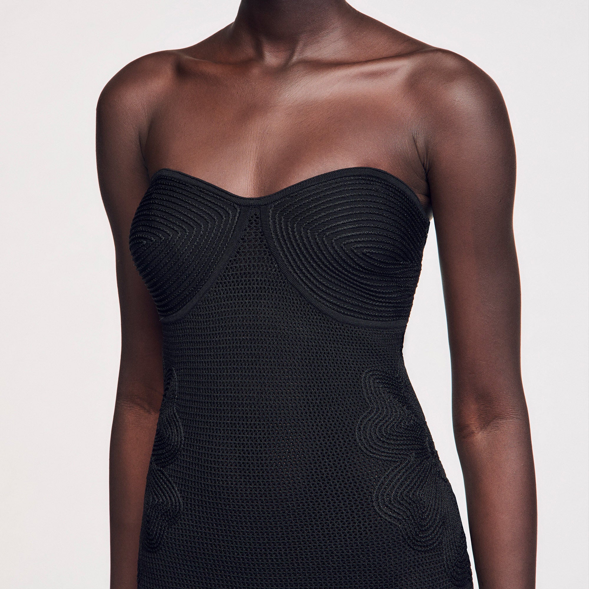 Sandro Women Bustier knit dress