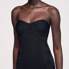 Sandro Women Bustier knit dress