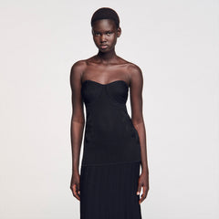 Sandro Women Bustier knit dress