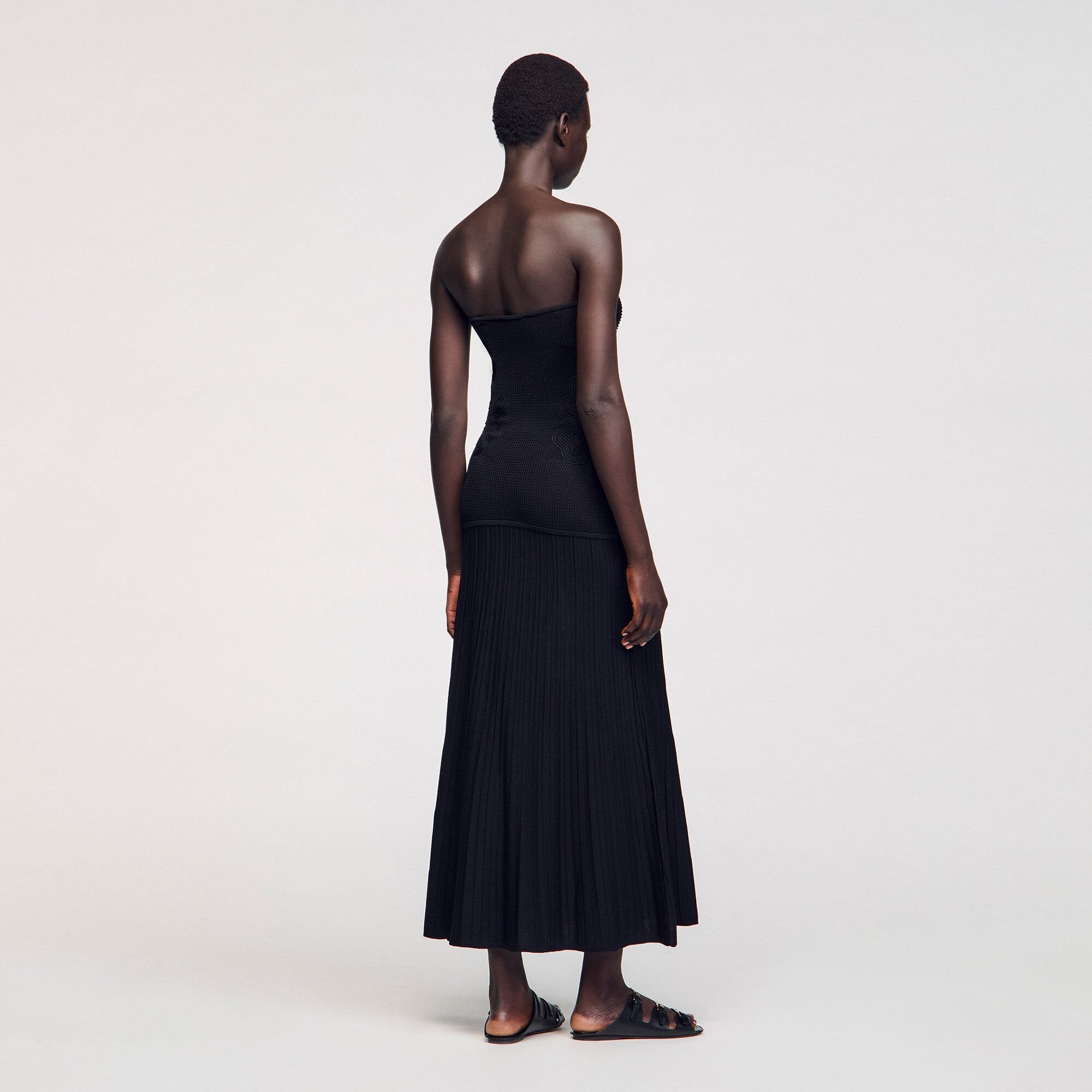 Sandro Women Bustier knit dress