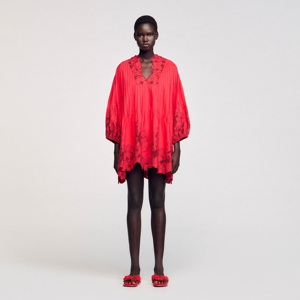 Sandro Women Mini dress with floral details